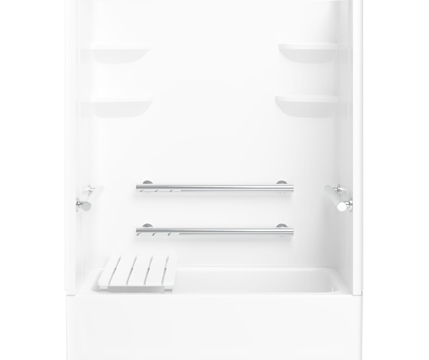 VPF6032CTSMN2L/R 60 x 33 Veritek™ Pro Alcove Left Hand Drain Four